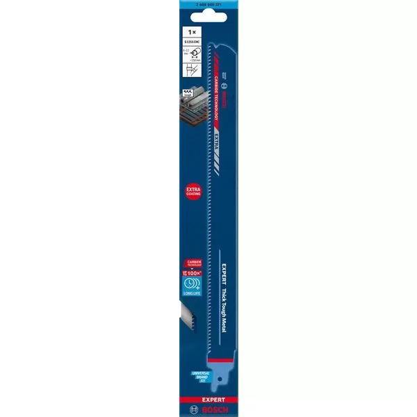 Pilový list S 1255 CHM EXPERT Thick Tough Metal Bosch /bal.1ks/