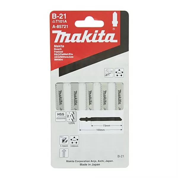 Sada pilek Makita A-85721 /bal.5ks/