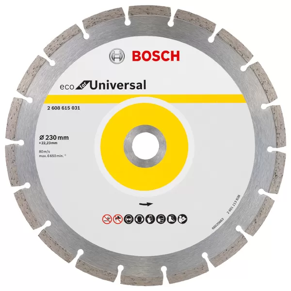 Diamantový kotouč Bosch, Eco Universal