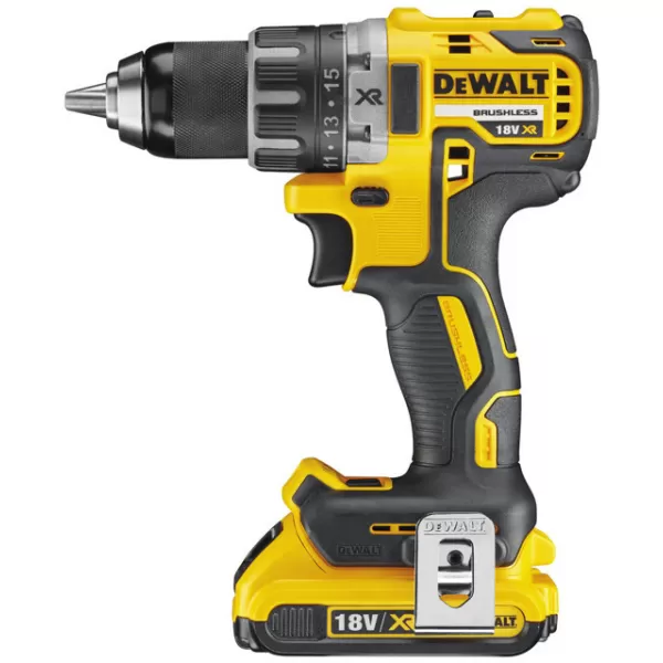 Aku vrtačka kompaktní Dewalt DCD791D2, 18 V XR Li-Ion s bezuhlíkovým motorem