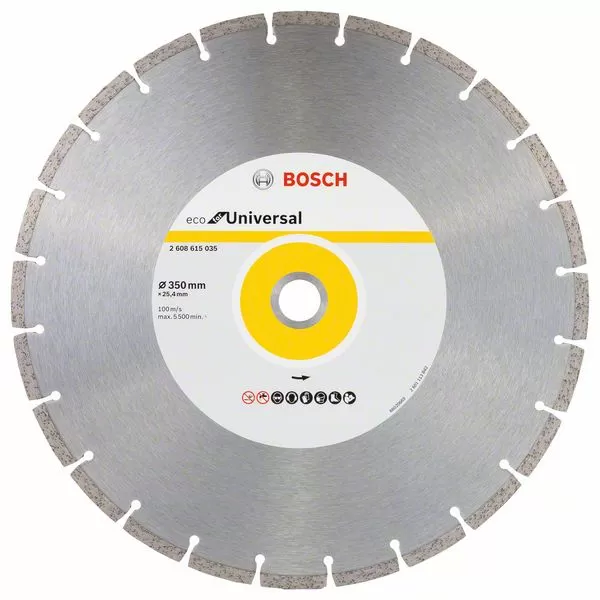 Diamantový kotouč Bosch, Eco Universal