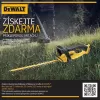 Aku nůžky na živý plot DeWALT DCM563P1, 18V Li-Ion / 5,0 Ah
