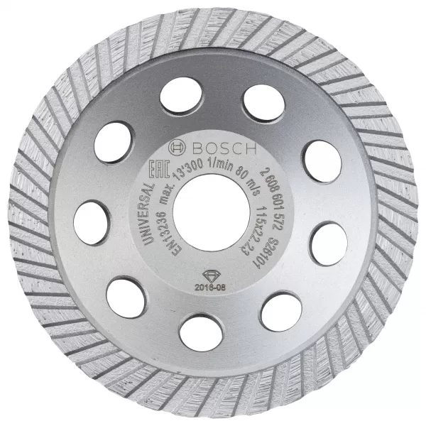 Diamantový hrncový kotouč Bosch Standard for Concrete Segmentové