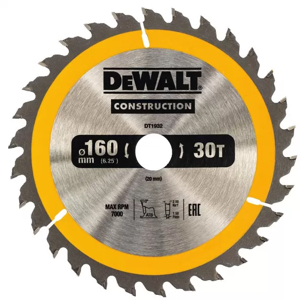Pilový kotouč DeWALT CONSTRUCTION