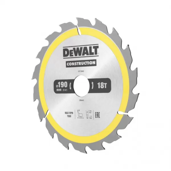 Pilový kotouč DeWALT CONSTRUCTION