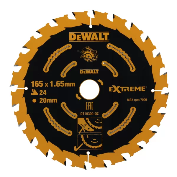 Pilový kotouč DeWALT EXTREME® 165x20 mm