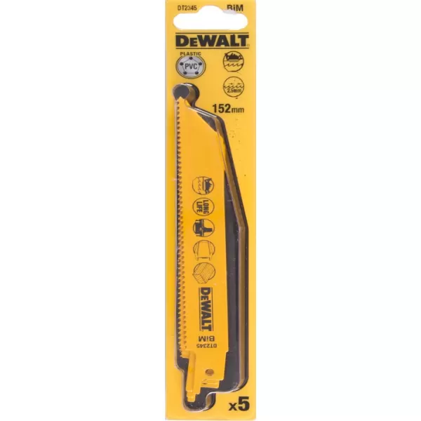 Sada pilek DeWALT DT2345-QZ - /bal.5ks/