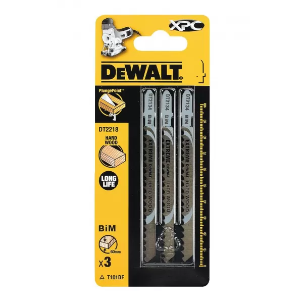 Sada pilek DeWALT DT2218 - /bal.3ks/