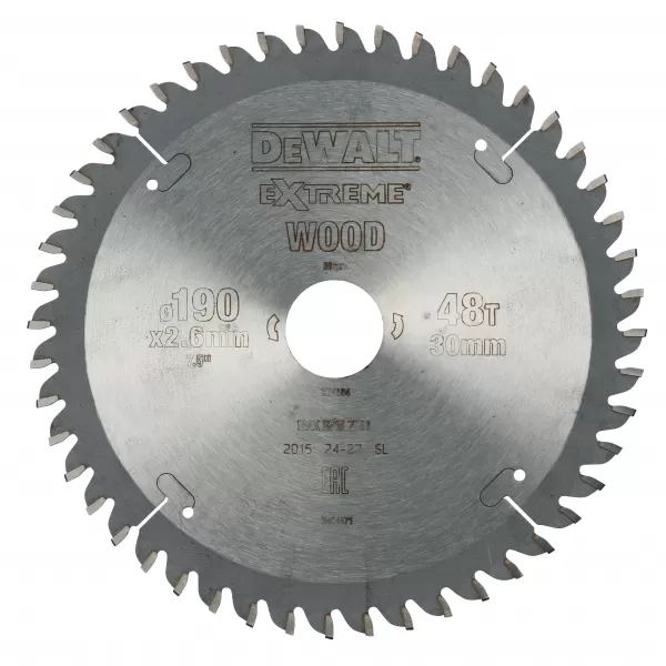 Pilový kotouč DeWALT EXTREME® 190x30 mm