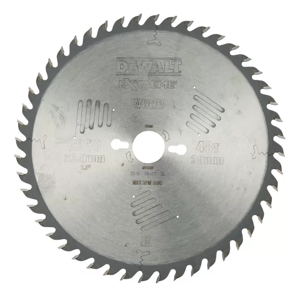 Pilový kotouč DeWALT EXTREME® 250 x 30 mm