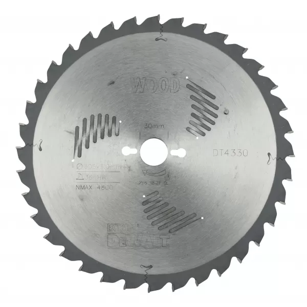 Kotouč pilový 305x30 mmDeWalt DT4330, 36 zubů, ATB -5°