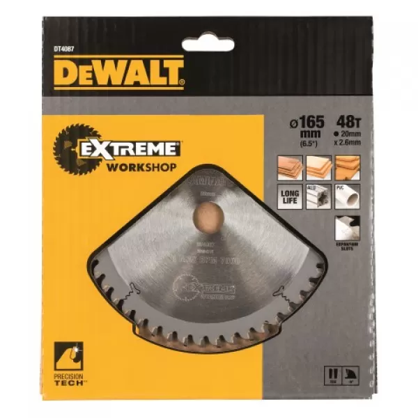 Pilový kotouč DeWALT EXTREME 165x20 mm