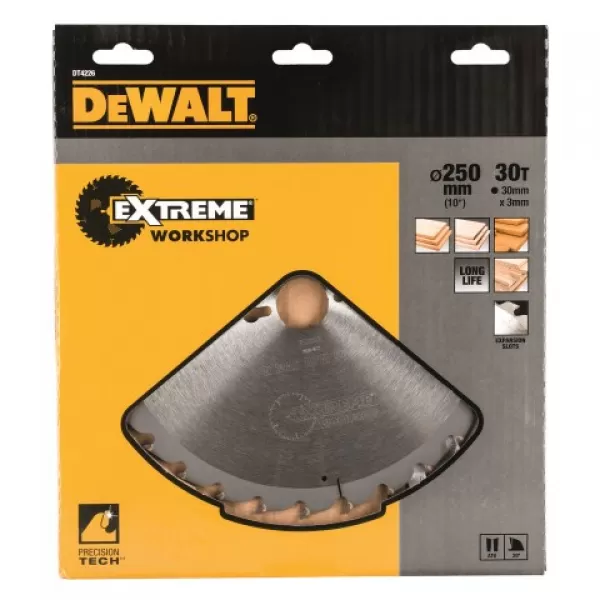 Pilový kotouč DeWALT EXTREME® 250 x 30 mm