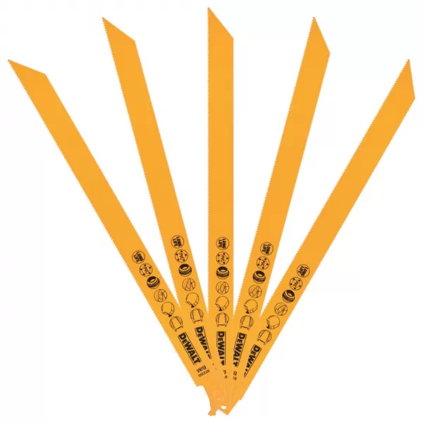 Sada pilek DeWALT DT2355-QZ -/bal.5ks/