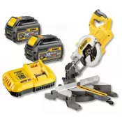 Aku pila pokosová DeWALT DCS777T2, 54 V 216 mm, 2x aku 6,0Ah