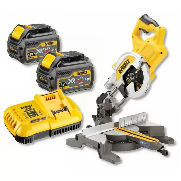 Aku pila pokosová DeWALT DCS777T2, 54 V 216 mm, 2x aku 6,0Ah