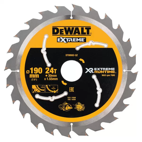 Pilový kotouč DeWALT XR EXTREME RUNTIME 190x30 mm