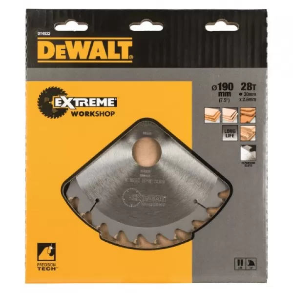 Kotouč pilový DeWALT EXTREME® 190x30 mm