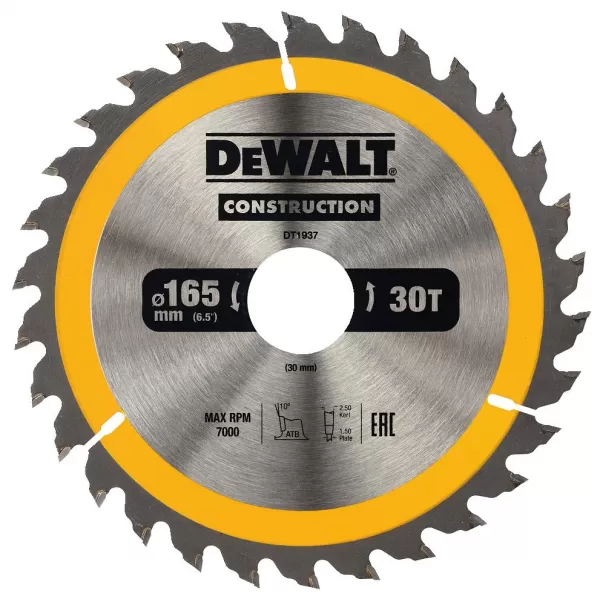 Pilový kotouč DeWALT CONSTRUCTION