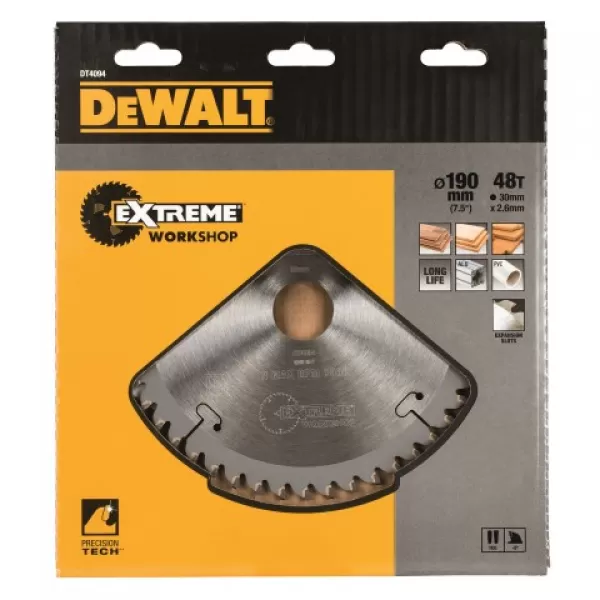 Pilový kotouč DeWALT EXTREME® 190x30 mm