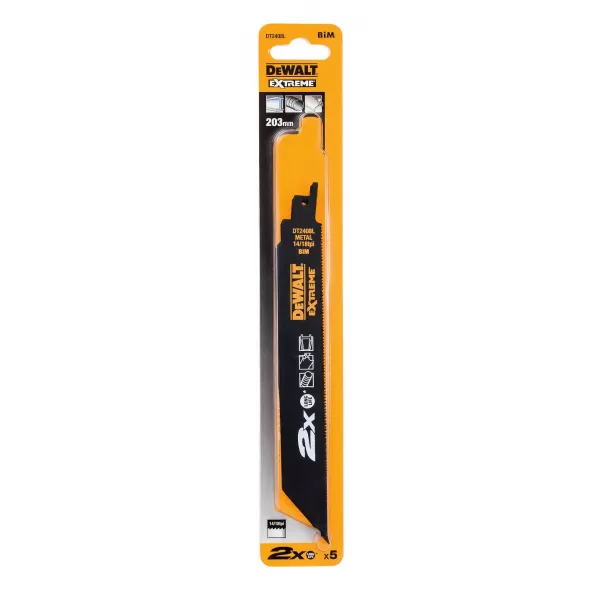 Sada pilek DeWALT DT2408L-QZ - /bal.5ks/