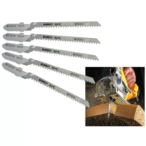 Sada pilek DeWALT DT2216 - /bal.5ks/