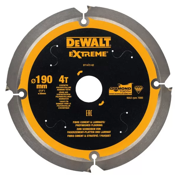 Řezný kotouč DeWALT 190x30 mm