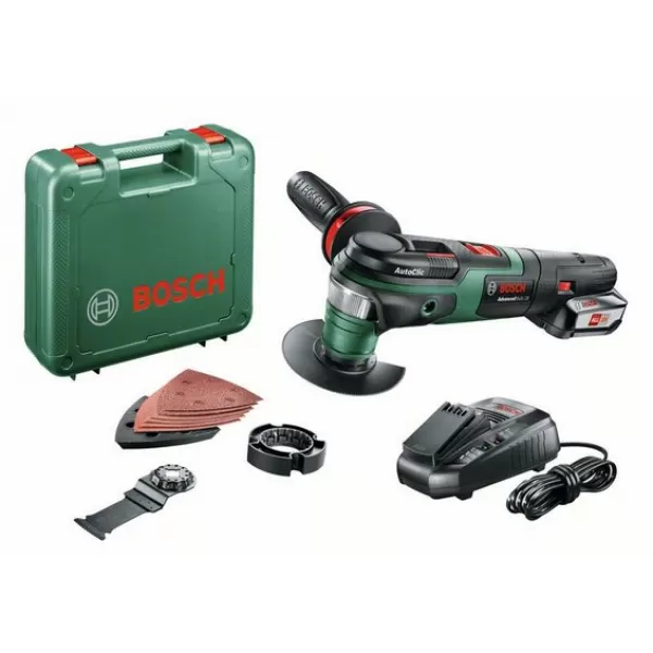 Aku multifunkční nářadí Bosch AdvancedMulti 18 set 0603104021