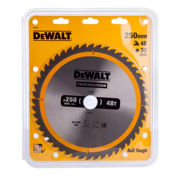 Pilový kotouč Dewalt DT1957 CONSTRUCTION 250x30 mm
