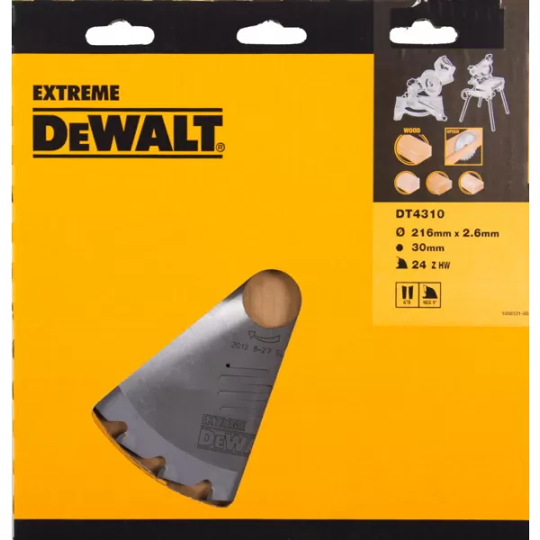 Pilový kotouč DeWALT EXTREME® 216 x 30 mm