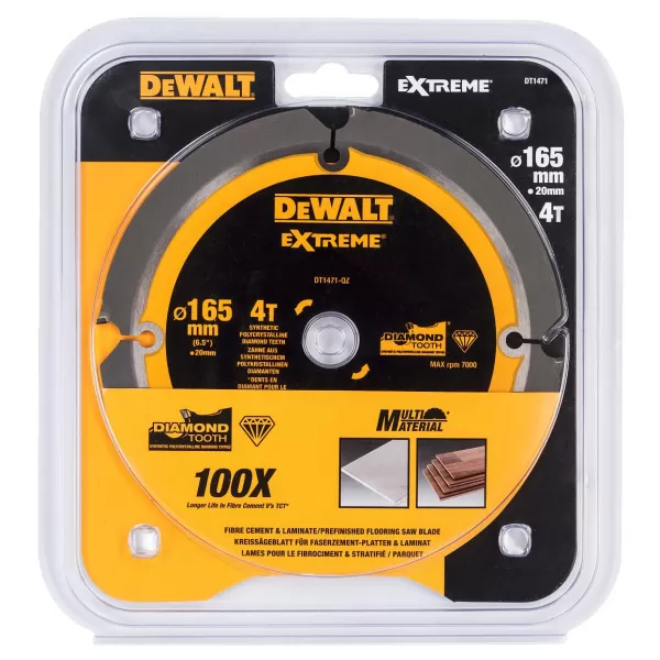 Řezný kotouč DeWALT 165x20 mm