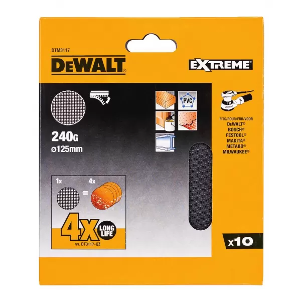 Brusný papír DeWALT 93 x 190 mm