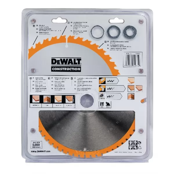 Pilový kotouč DeWALT CONSTRUCTION 254x30 mm