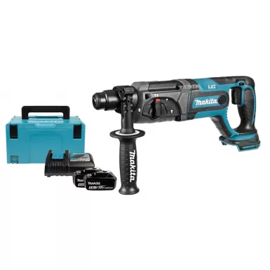 Aku kombinované kladivo Makita DHR241RTJ Li-ion 18V/5,0 Ah, systainer