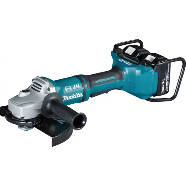 Aku úhlová bruska Makita DGA900PT2 230mm Li-ion 2 x 18V/5,0Ah