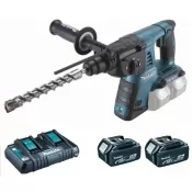 Aku kombinované kladivo Makita DHR263PT2J, 2x18V/5,0Ah, systainer