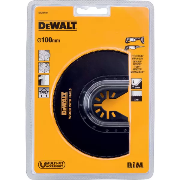 Segmentový pilový list pro srovnávací řezy DeWALT