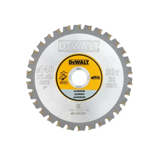 Pilový kotouč DeWALT 140x20 mm