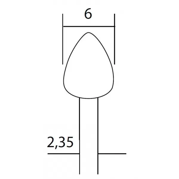 Stopkové frézy Proxxon - sada 2ks