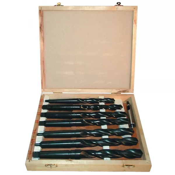 Sada vrtáků na kov HSS se stopkou MK 2 Güde, 8-dílná sada