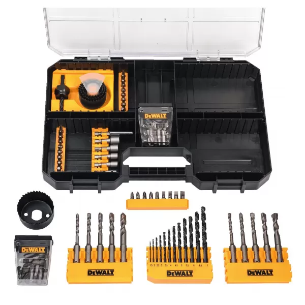 Sada bitů a vrtáků DeWALT DT71583 v MAXI BOXU