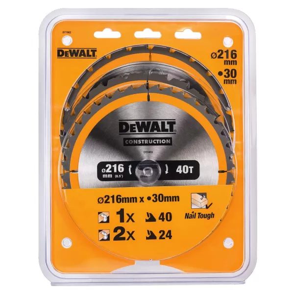 Sada pilových kotoučů DeWALT CONSTRUCTION