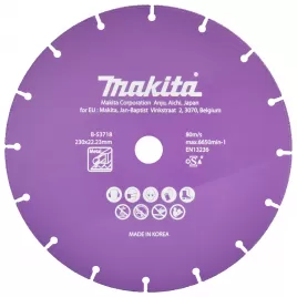 Diamantový kotouč na kov Makita