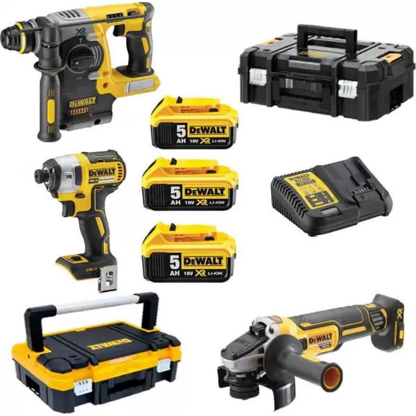 Aku sada nářadí Dewalt DCK305P3T-QW, 18V/5,0Ah