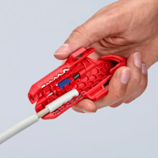 Univerzální odizolovací nástroj pro leváky 135 mm Knipex ErgoStrip®