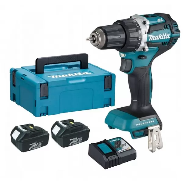Aku vrtačka bezuhlíková Makita DDF484RFJ Li-ion 18V / 3,0 Ah, systainer