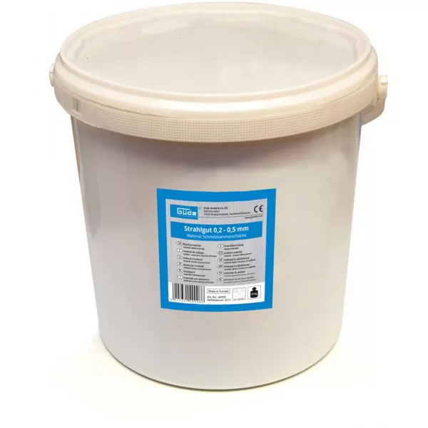 Tryskací materiál 15 kg,0,2 - 0,5 mm Güde