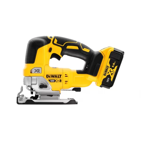 Aku přímočará pila DeWalt DCS334P2, 18V XR, 2xaku Li-Ion/5,0Ah
