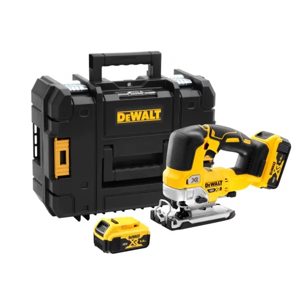 Aku přímočará pila DeWalt DCS334P2, 18V XR, 2xaku Li-Ion/5,0Ah