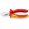 Kleště štípací kompaktní X-Cut® izolované 1000V VDE, Knipex